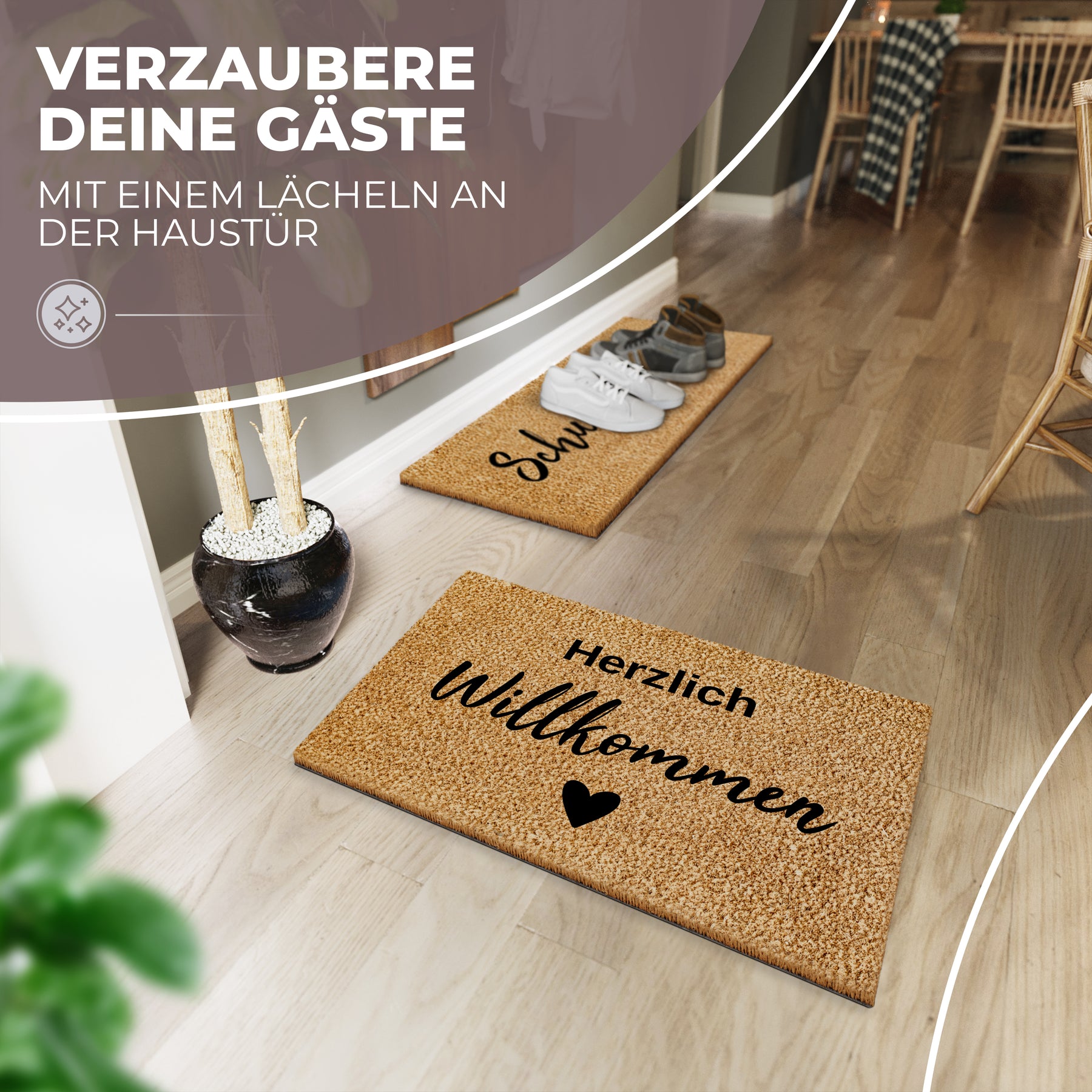 fußmatte kokos außen 60x40cm kokosmatte fußmatte außen kokos fußmatte kokosfußmatte fußmatte willkommen fußmatte mit spruch eingangsmatte türmatte fußabtreter fußabstreifer elbfuchs