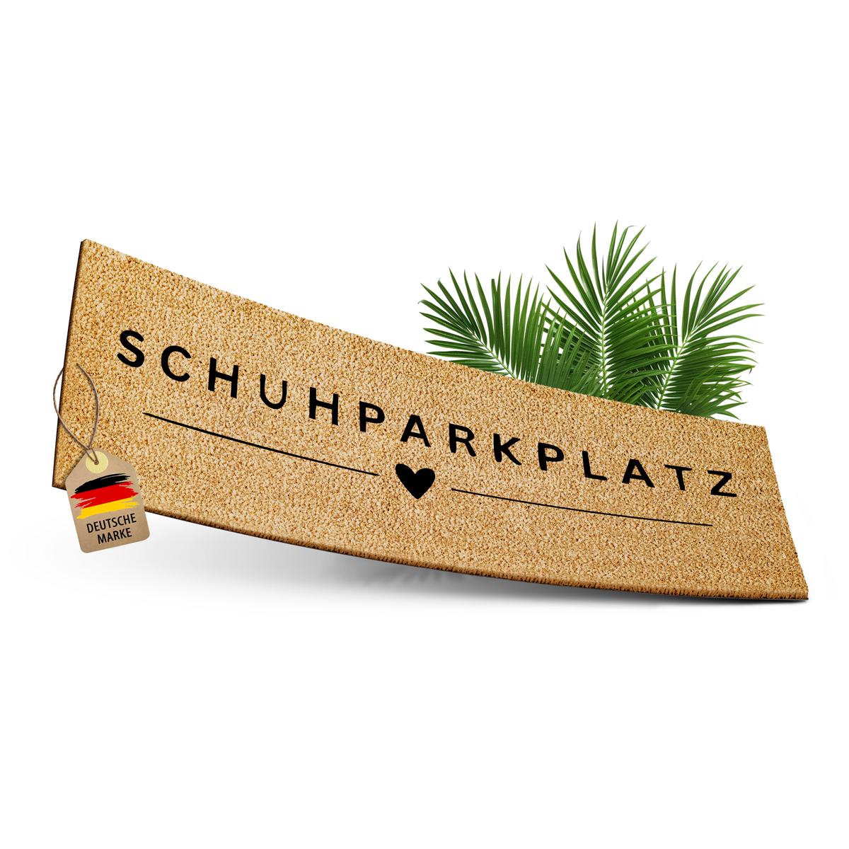 Schuhparkplatz Kokos 75x25cm