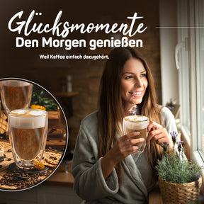 Latte Macchiato Gläser doppelwandig [VIENNA 450ml]