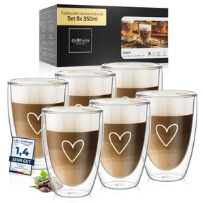 elbfuchs latte macchiato gläser 6er set doppelwandig teegläser doppelwandige kaffeegläser doppelwandige gläser thermogläser doppelwandig 400ml kaffee gläser cappuccino gläser doppelwandig
glastassen für heiße getränke latte gläser latte macchiato gläser 400ml latte macchiato tassen latte macchiato-gläser doppelwandige gläser latte macchiato gläser set elbfuchs